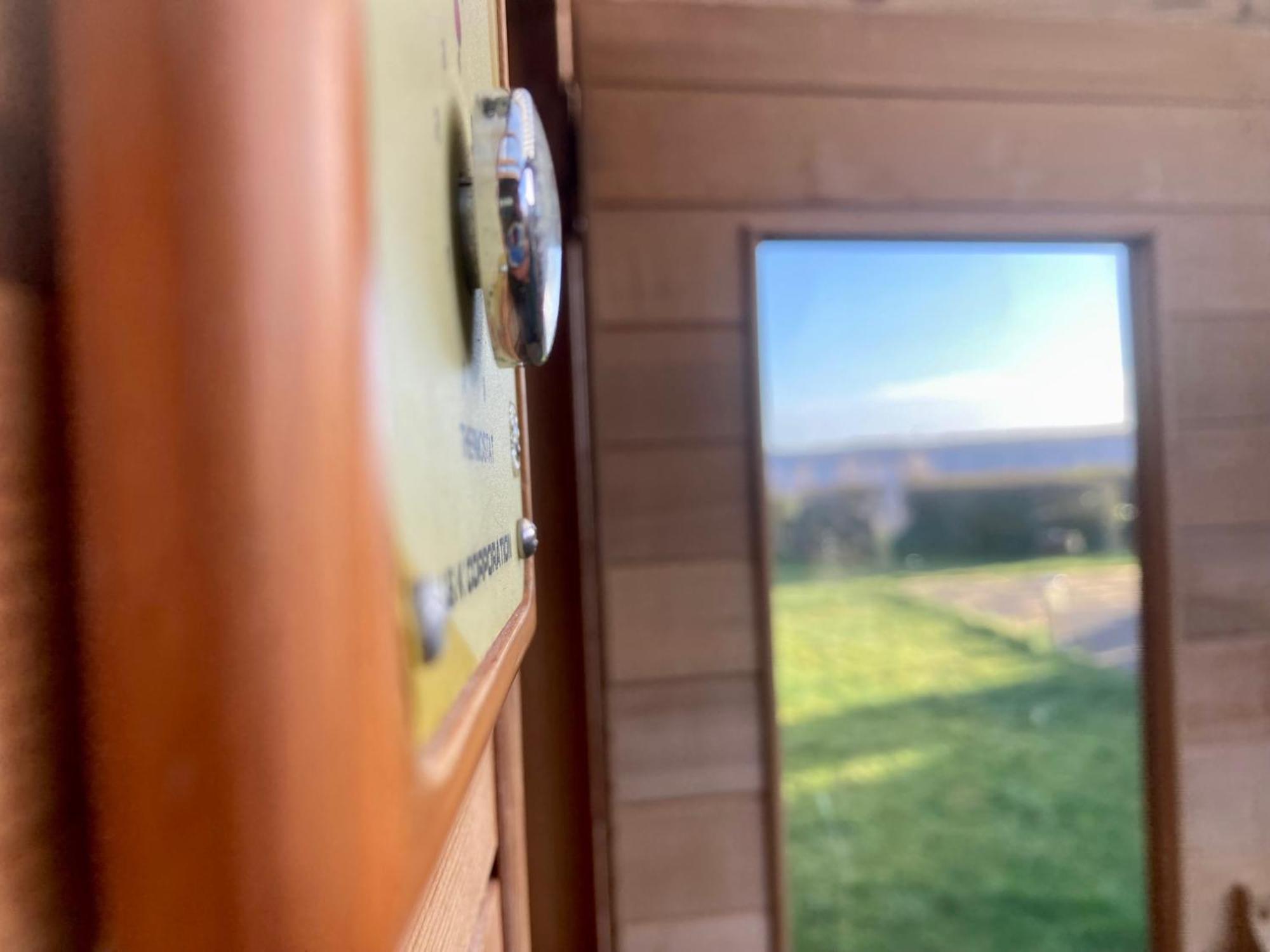 3 Pers. Holiday Home Sonnenschein With Fenced Garden And Infrared Sauna Anjum Kültér fotó